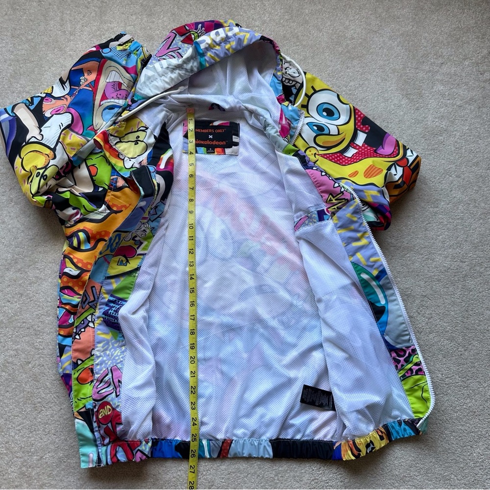 Members Only x Nickelodeon Windbreaker Jacket - Picture 6 of 15